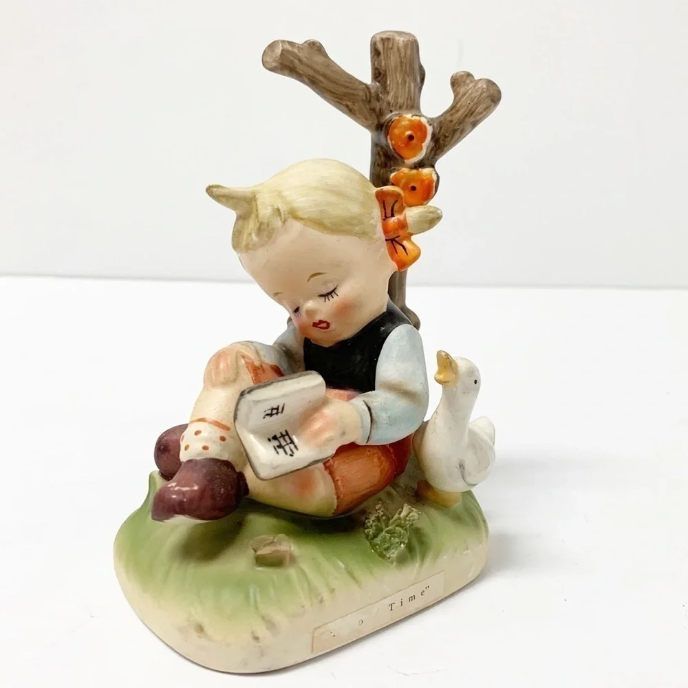 Nap Time Erich Stauffer Girl Asleep figurine 8263